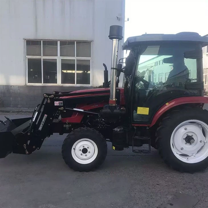 50HP Front Loader Tractor with Air-Conditioned Cabin – Built for Versatile Farming